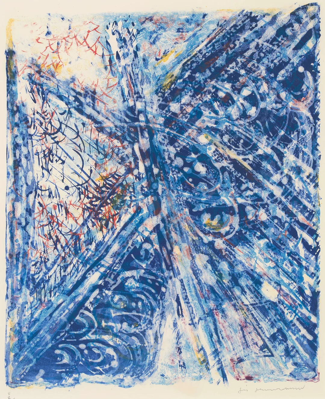 Johannessen, Jens — "Nattsvermere" 1987 — Kunst/Grafikk — Blomqvist