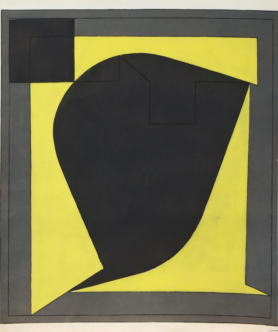 VICTOR VASARELY. GRAFISKT BLAD, ur xxe siecle 10, osignerat. — Engravings & Prints — Kalmar Auktionsverk