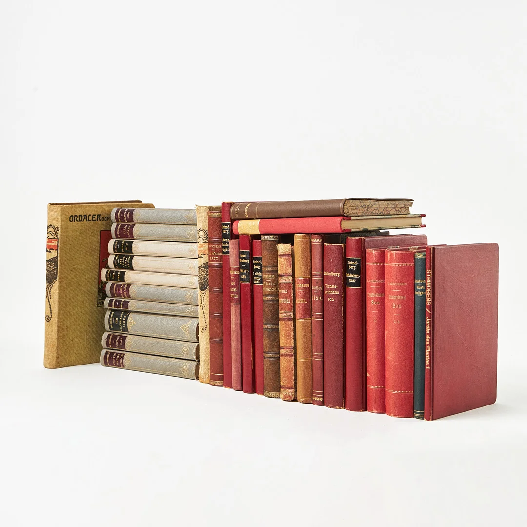 SAMLING STRINDBERG OCH SÖDERBERG, BL.A. I ORIGINAL, 29 vol. — Books — Stockholms Auktionsverk Magasin 5