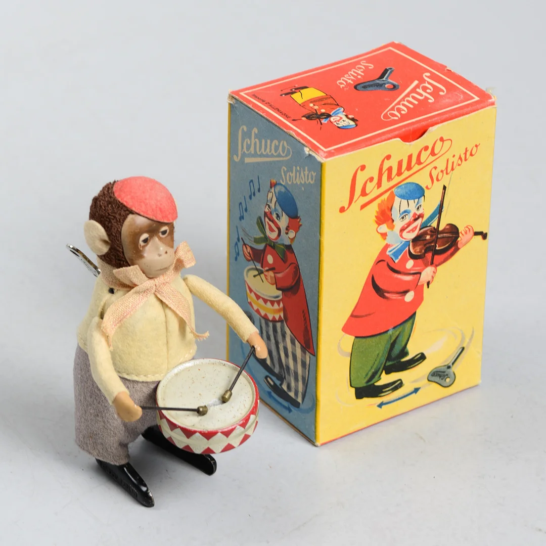 LEKSAKSAPA, Schuco Solisto, Västtyskland, 1940/50-tal. — Toys — Formstad Auktioner