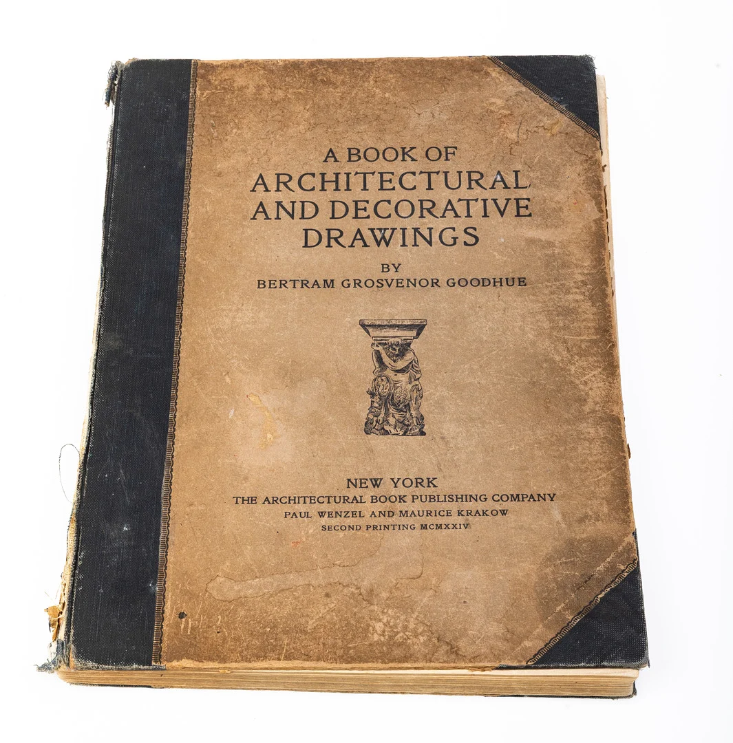 A BOOK OF ARCHITECTURAL AND DECORATIVE DRAWINGS. — Books — Griffin’s Auctioneers