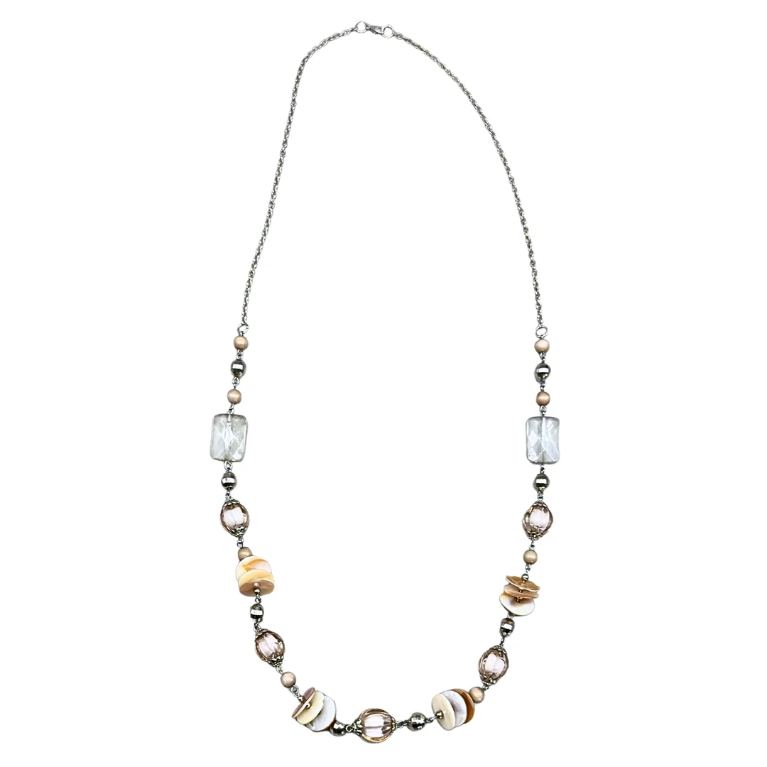 LANGE STATEMENT KETTE - KARABINERVERSCHLUSS. — Necklace — Auktionshaus Stuber's Hammerschlag