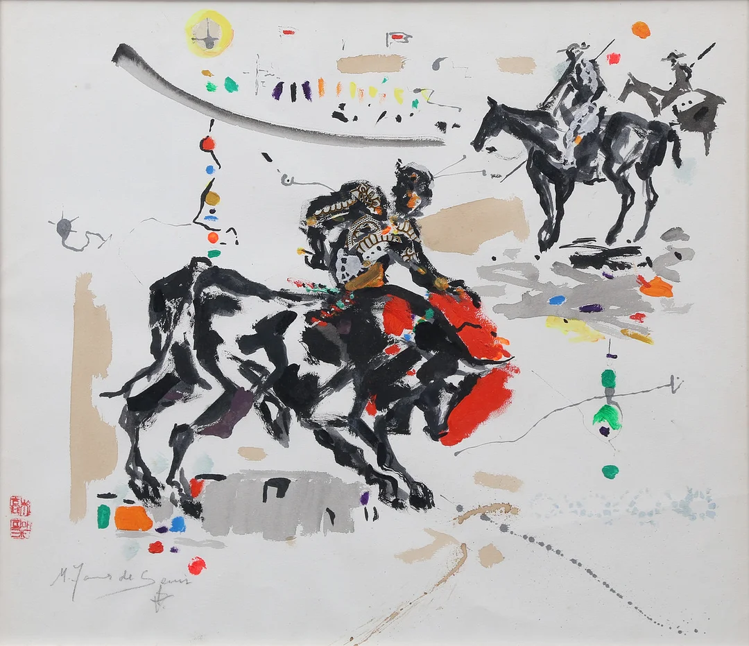 MIGUEL TORNER DE SEMIR. Bullfight. — Drawings — Balclis