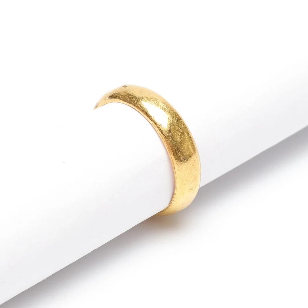 RING, 23K, Guld, vikt cirka 3,7 gram. — Rings — Gomér & Andersson Linköping