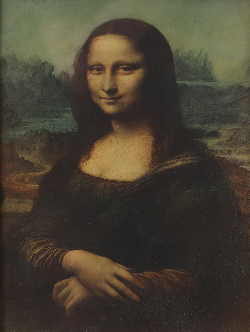 TRYCK, Mona Lisa. — Engravings & Prints — Helsingborgs Auktionskammare