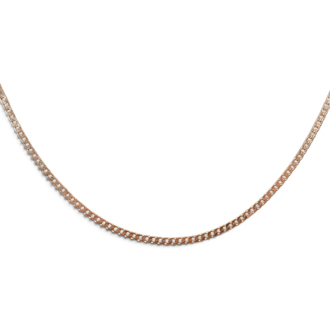 A 9CT GOLD NECKLACE. — Necklace — Batemans of Stamford
