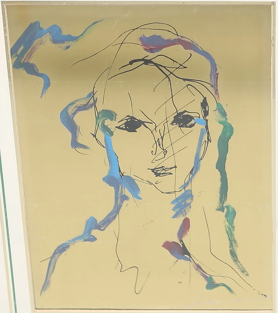 ERNESTO TRECCANI. olja på metall, signerad. — Paintings — Gomér & Andersson Linköping