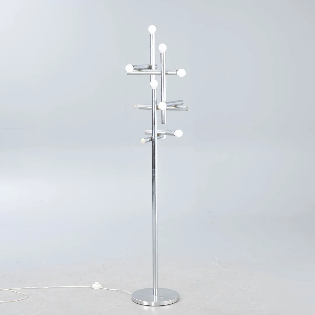 Space Age Stehlampe, Temde, Schweiz, 1970er Jahre. — Floor lights — Stockholms Auktionsverk Hamburg