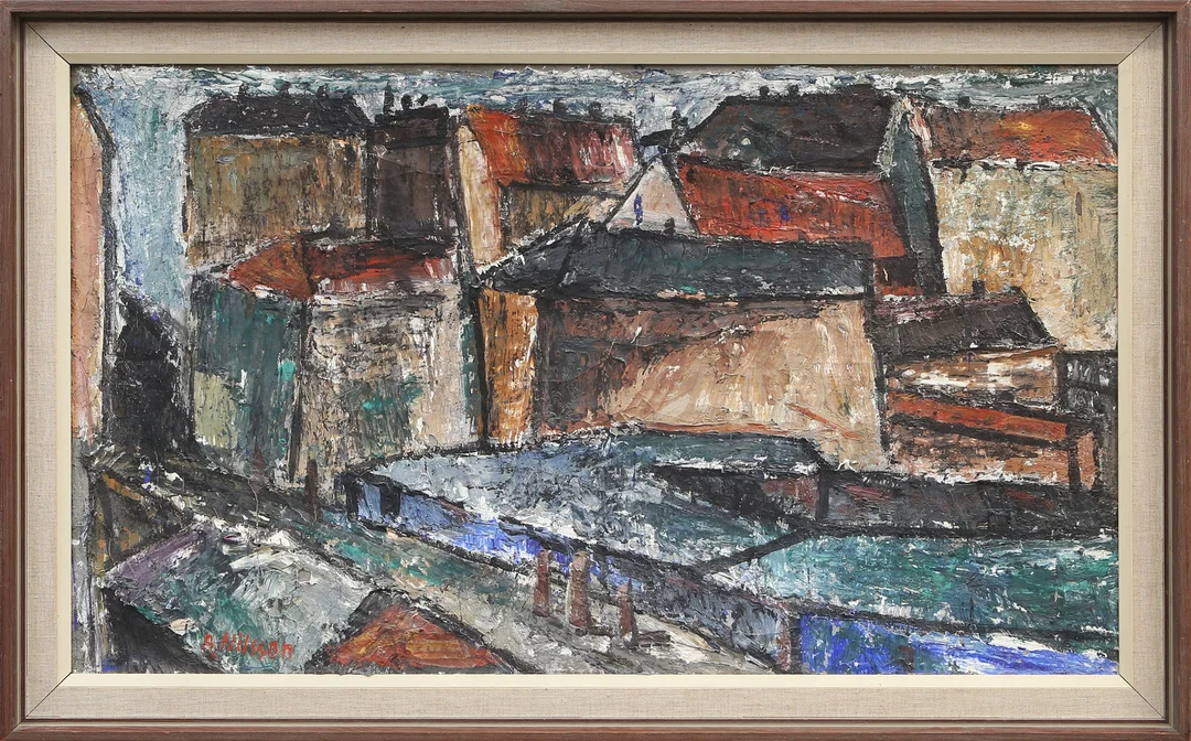 ARVID NILSSON. OLJA, på duk, signerad. — Paintings — Kalmar Auktionsverk