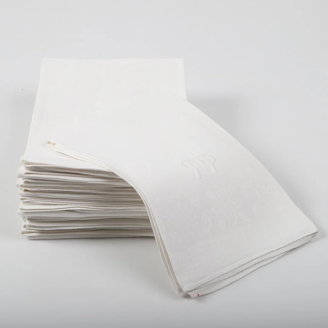 HANDDUKAR, 11 stycken, linnedamast, 1900-tal. — Textiles — Helsingborgs Auktionskammare
