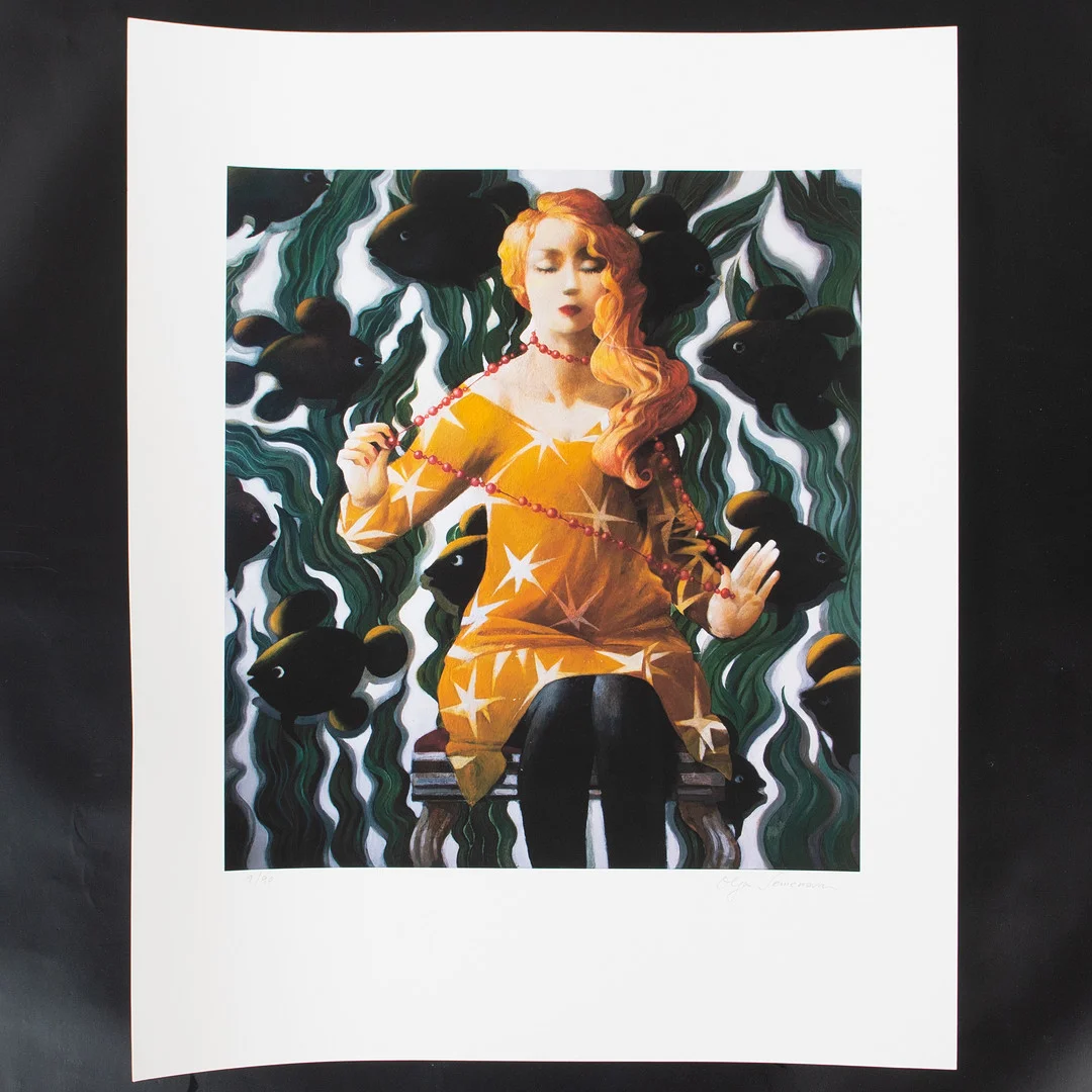 OLGA SEMENOVA. Pigment print, "The Wild", signerad och numrerad. — Engravings & Prints — Laholms Auktionskammare