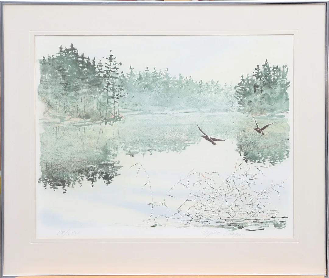 BJÖRN EKEGREN. LITO, signerad. — Engravings & Prints — Kalmar Auktionsverk