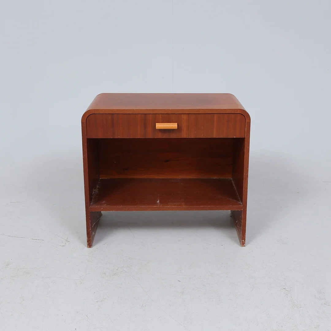SÄNGBORD/SIDOBORD, fanerad, swedish modern. — Cupboards, Cabinets & Shelves — Gomér & Andersson Linköping