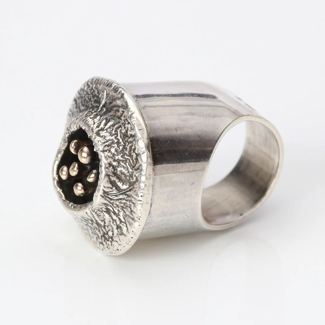 ANDERS ERICSON, RING. Silver, Kristianstad 1971. — Rings — Skånes Auktionsverk