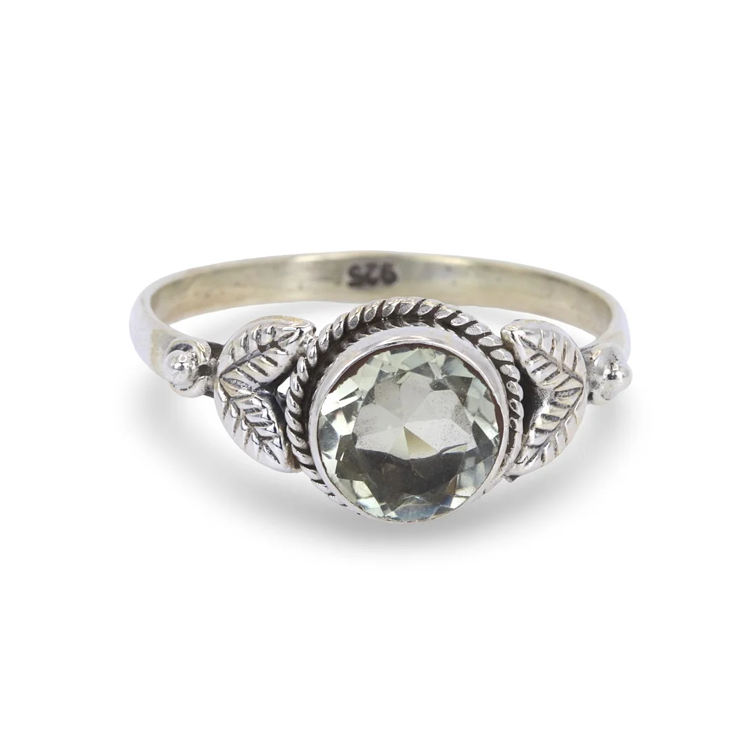 CITRINE SILVER RING. — Rings — Chalkwell Auctions