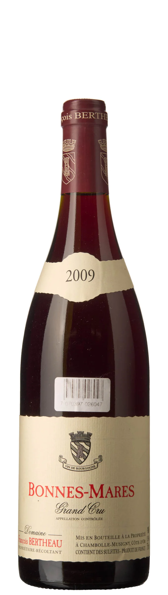 1 x Bonnes-Mares Grand Cru 2009, Francois Bertheau — 1 x Bonnes-Mares Grand Cru 2009, Francois Bertheau — Vin/Vin — Blomqvist