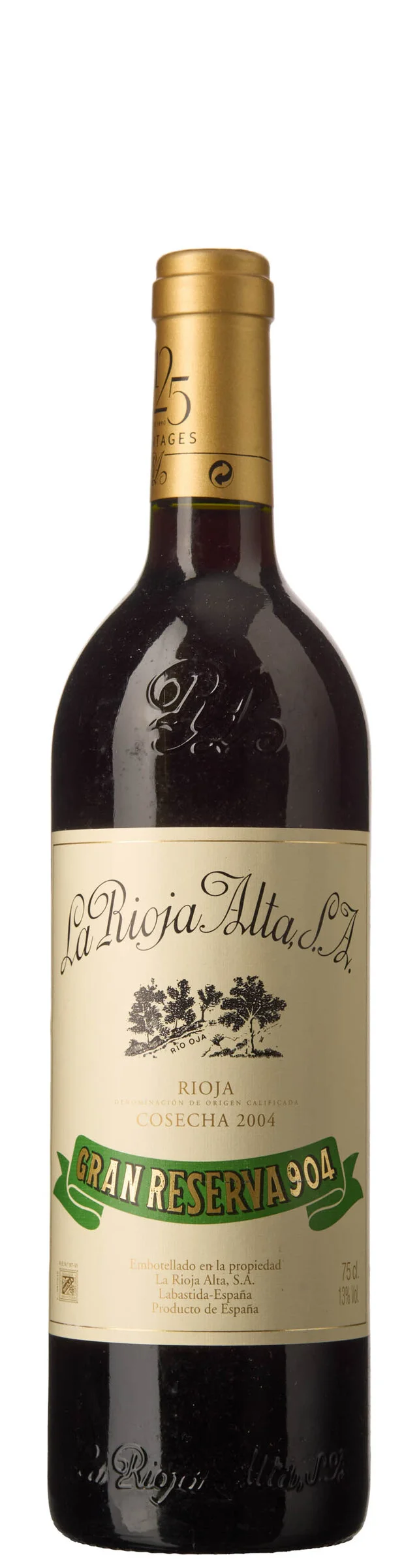 1 x Rioja Gran Reserva 904 2004, La Rioja Alta — 1 x Rioja Gran Reserva 904 2004, La Rioja Alta — Vin/Vin — Blomqvist