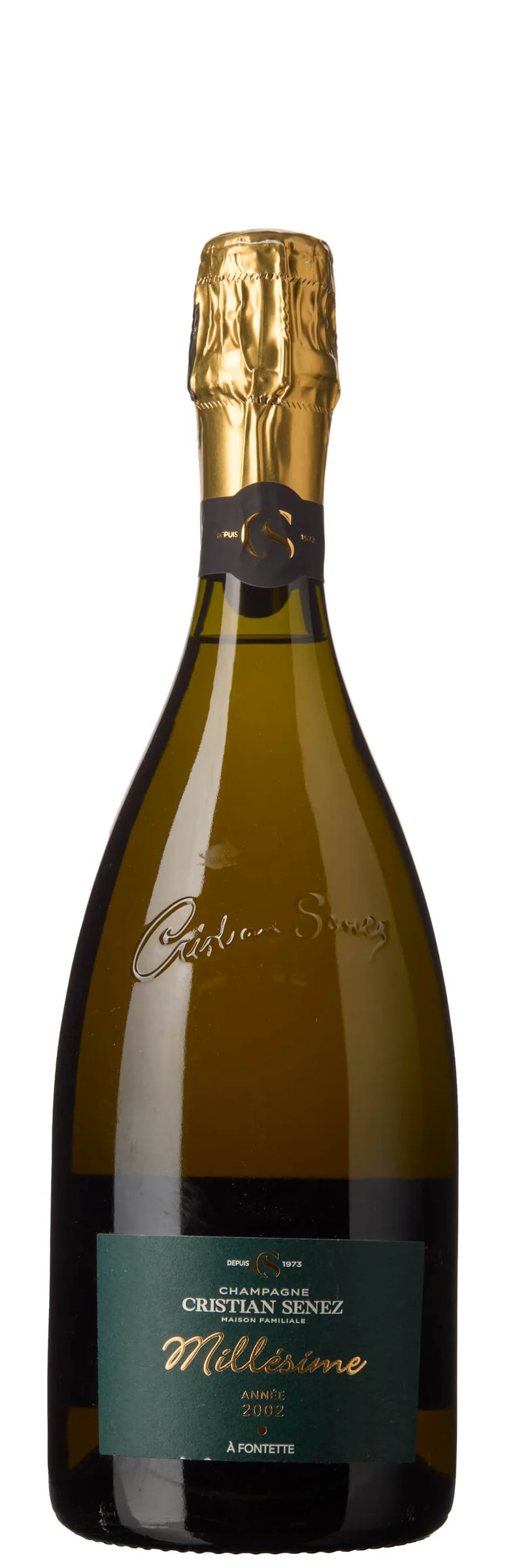 1 x Champagne Millesime Brut 2002, Christian Senez — 1 x Champagne Millesime Brut 2002, Christian Senez — Vin/Vin — Blomqvist