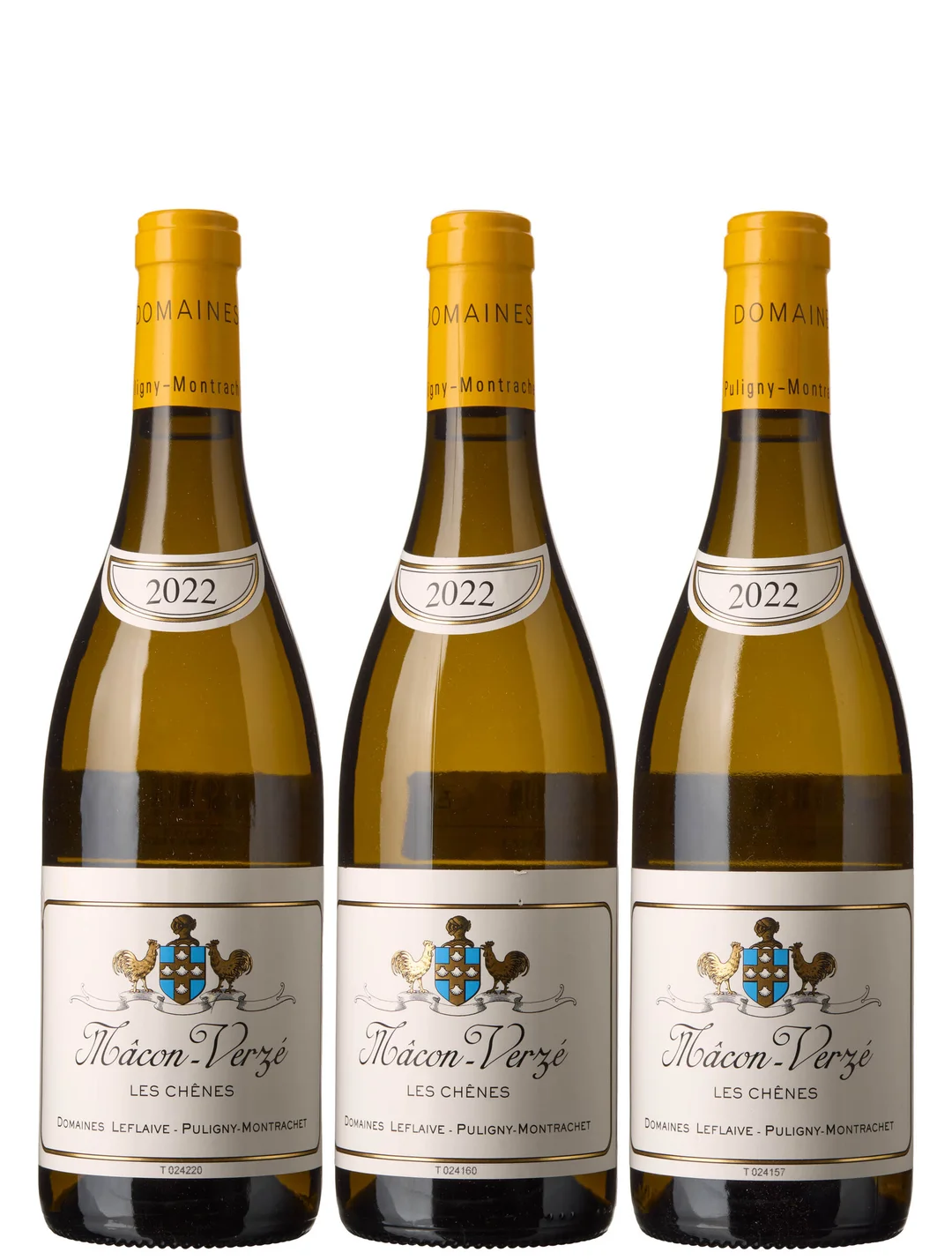 3 x Macon-Verzé Les Chenes 2022, Domaines Leflaive — 3 x Macon-Verzé Les Chenes 2022, Domaines Leflaive — Vin/Vin — Blomqvist