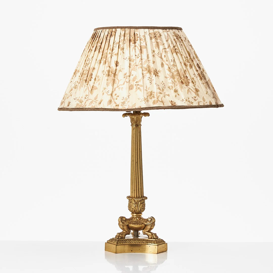 BORDSLAMPA, empirestil, 1900-talets första hälft. — Table Lamps — Stockholms Auktionsverk Magasin 5