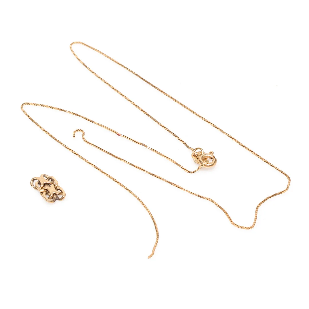 SKROTGULD, 18k, ca 2,4 gram. — Objet de vertu & Miscellaneous — Gomér & Andersson Linköping