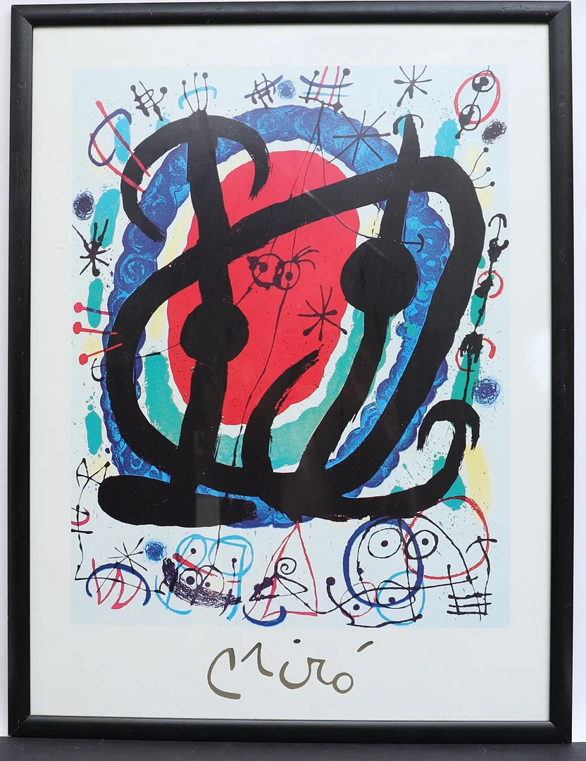 JOAN MIRÓ. Efter, komposition. — Other — Falun Auktionsbyrå