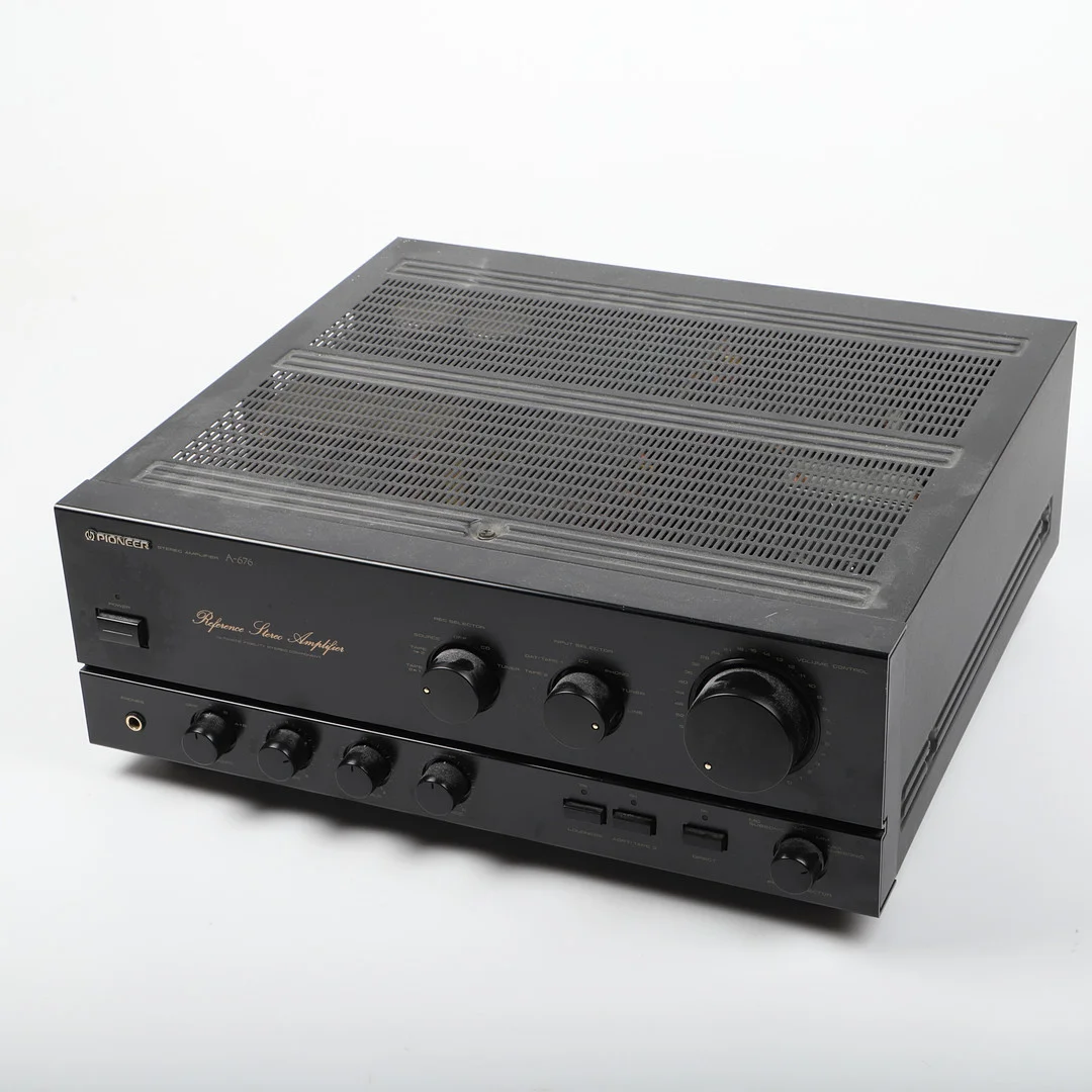 FÖRSTÄRKARE, modell A-676, Pioneer. — Audio, Vinyl & Hi-Fi — Helsingborgs Auktionskammare