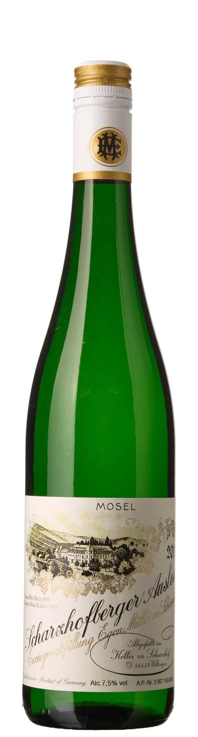 1 x Scharzhofberger Riesling Auslese 2015, Egon Müller — 1 x Scharzhofberger Riesling Auslese 2015, Egon Müller — Vin/Vin — Blomqvist