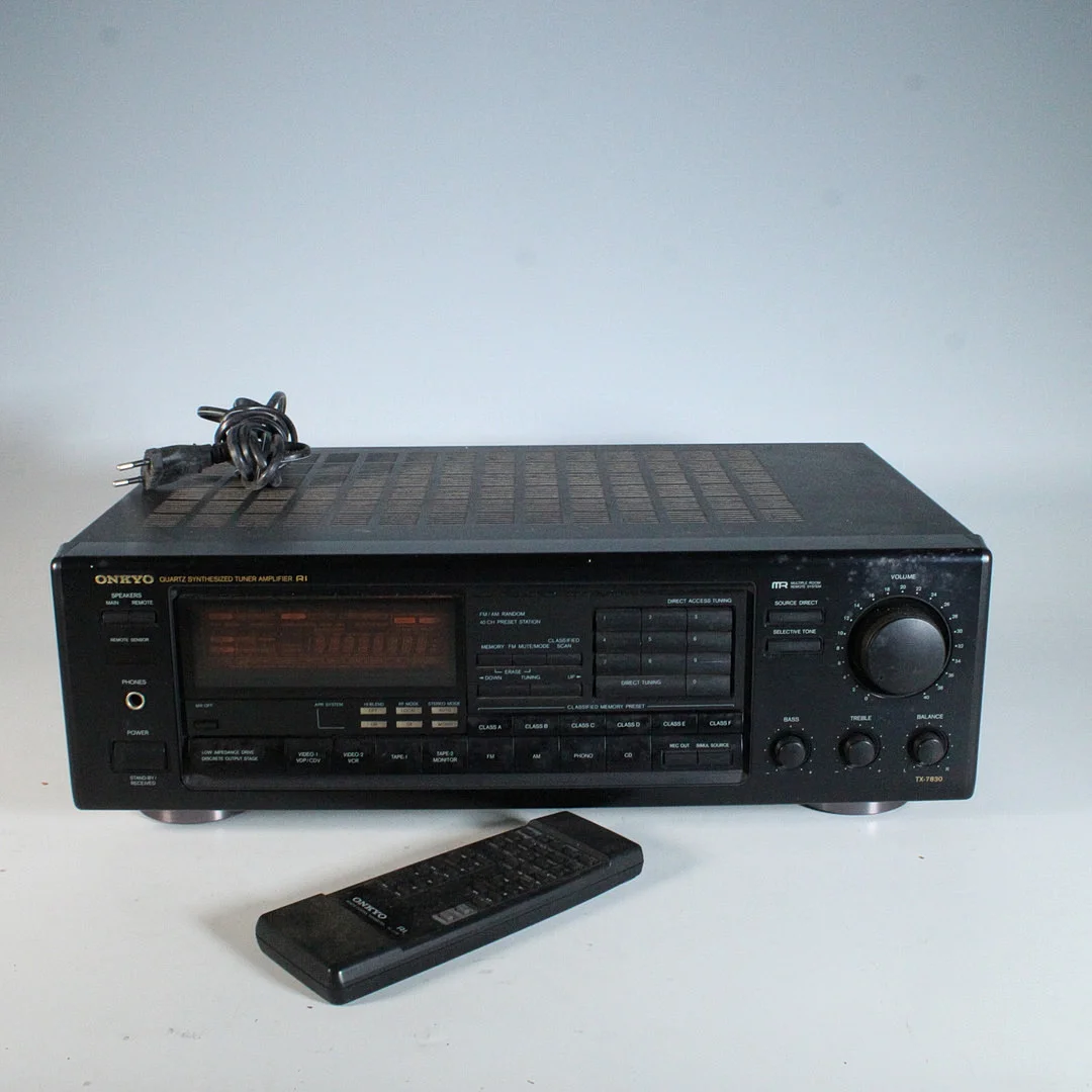 ONKYO. Integra, Stereo Cassette Tape Deck R1, Modell '' TA-2850 '', 1990er, Japan. — Musical instruments — Stockholms Auktionsverk Düsseldorf/Neuss