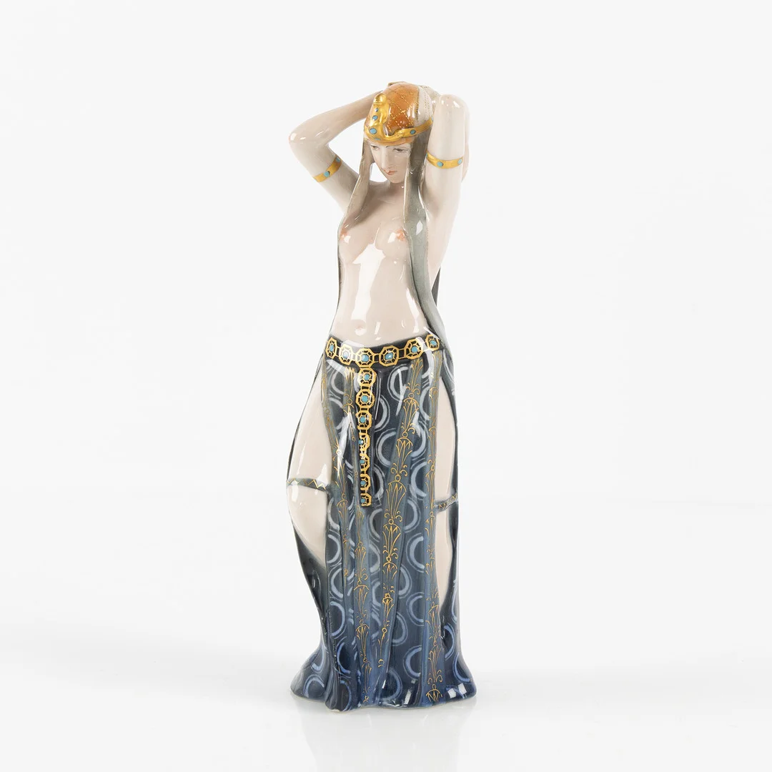 VICKEN VON POST (1886-1950). Figurin, Rörstrand 1915-1921. — European — Stockholms Auktionsverk Helsingborg