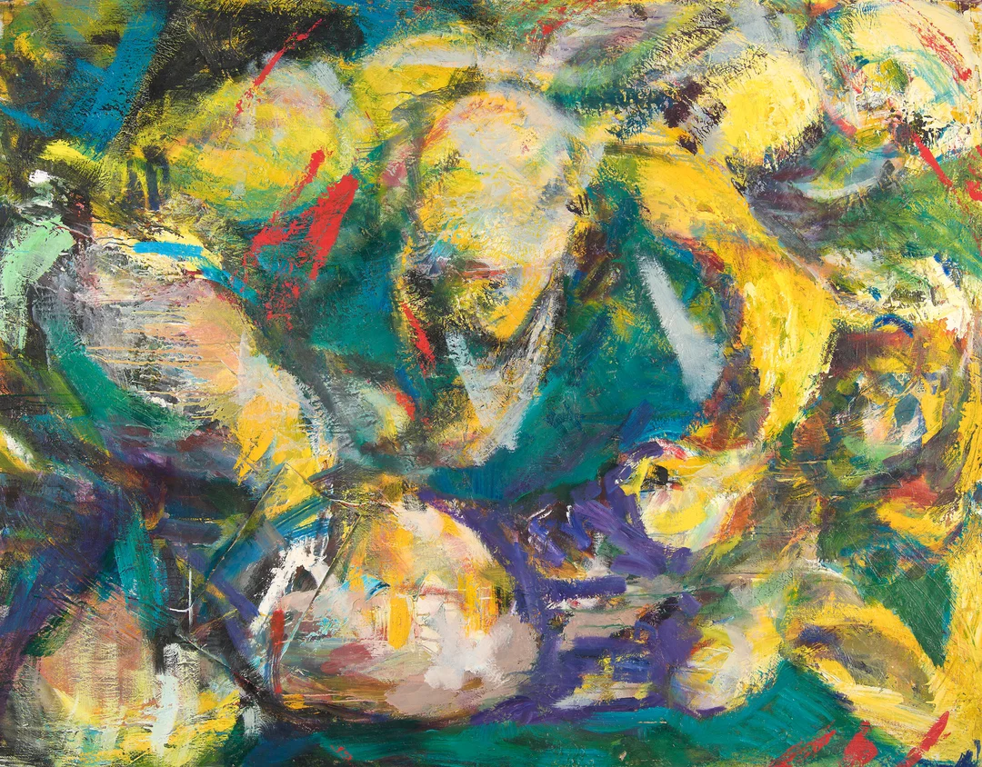 Krzywinski, Bjørn — "Flammer" — Kunst/Maleri — Blomqvist