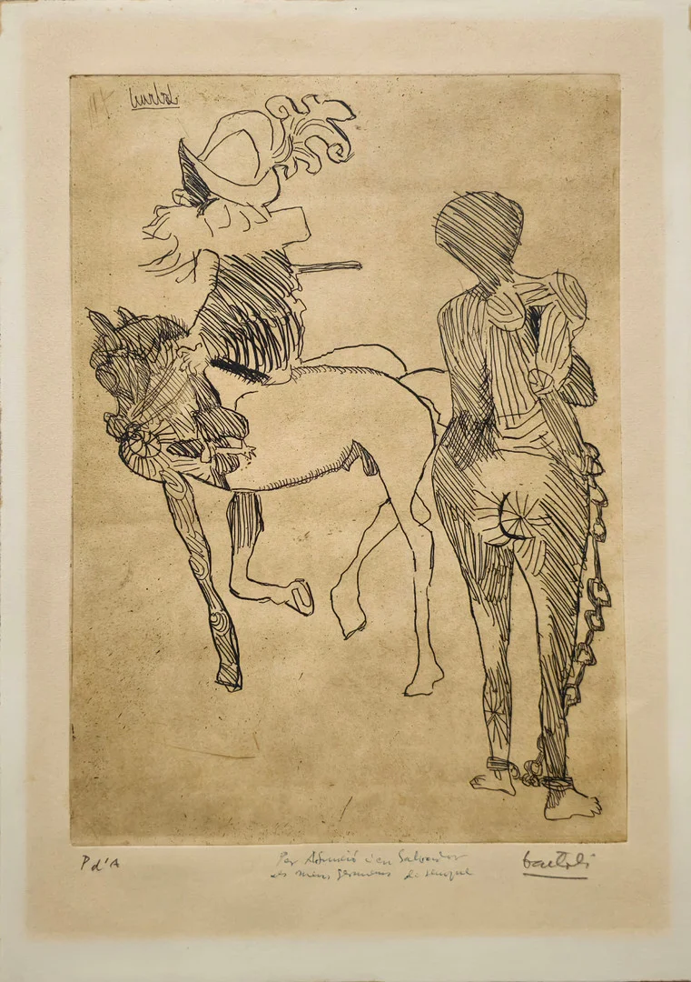 JOSEP BARTOLÍ. Sin título. — Engravings & Prints — Barcelona Auctions