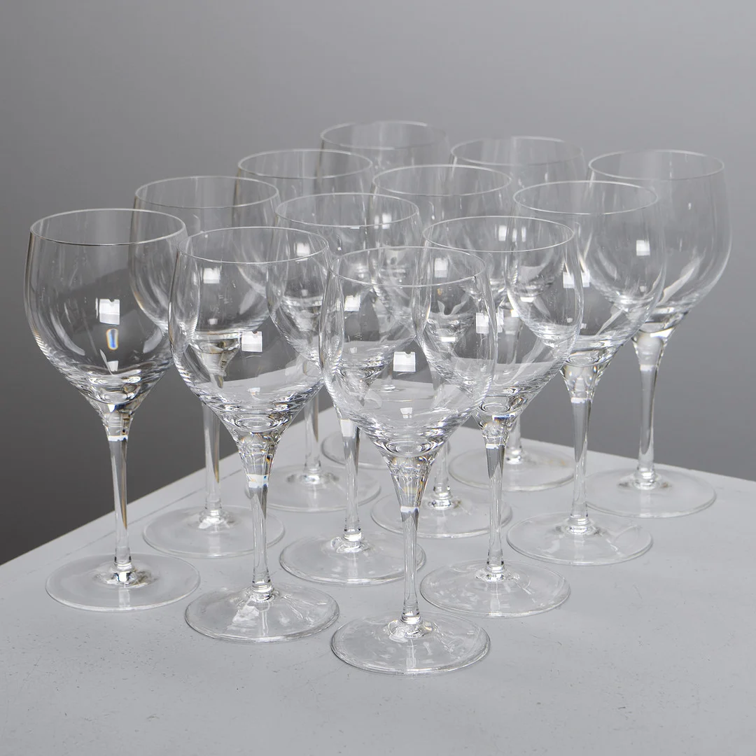 VITVINSGLAS, 12 st, Ichendorf, Tyskland. — Utility glass — Formstad Auktioner