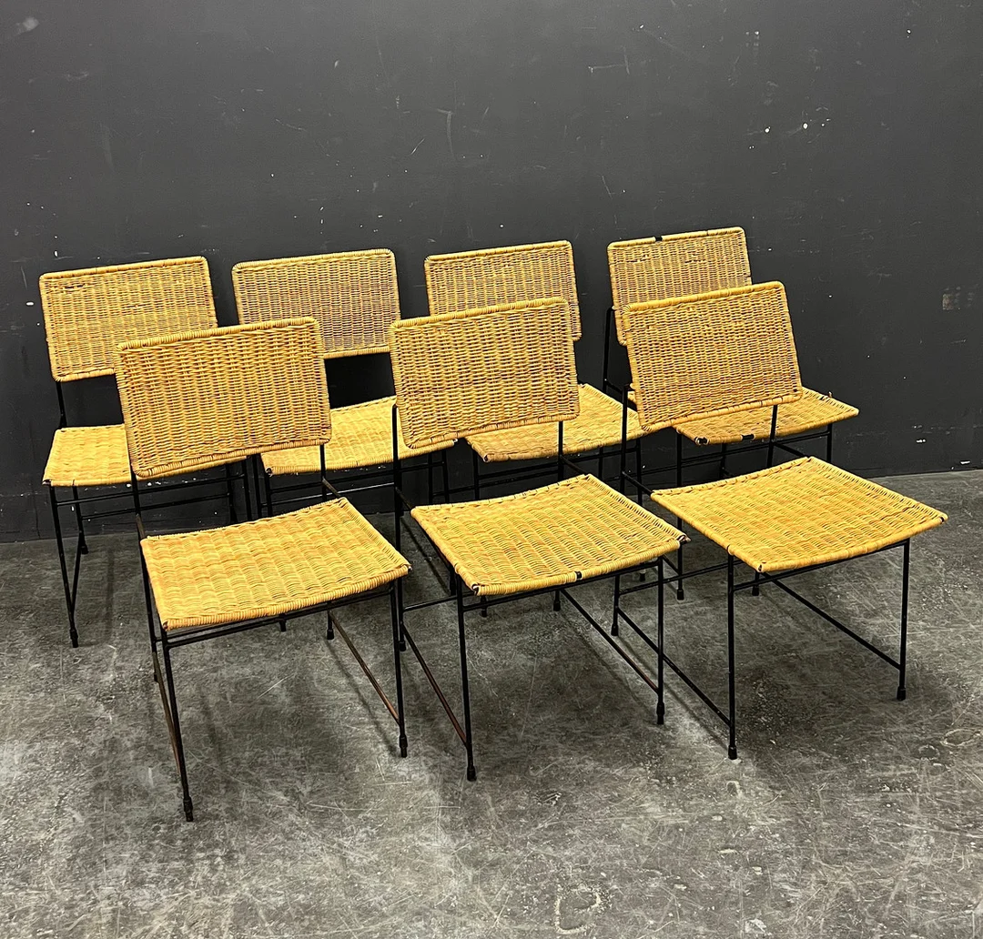HERTA MARIA WITZEMANN. 7 Stühle für Wilde & Spieth. — Armchairs & Chairs — Colombos