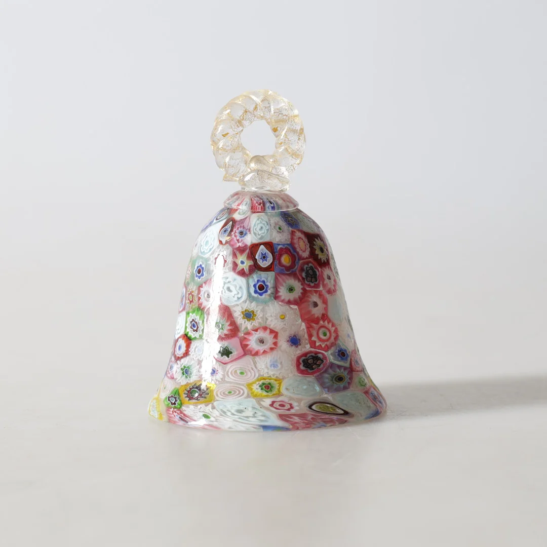 KLOCKA, glas, millefiori, Murano, Italien. — Art glass — Gomér & Andersson Nyköping
