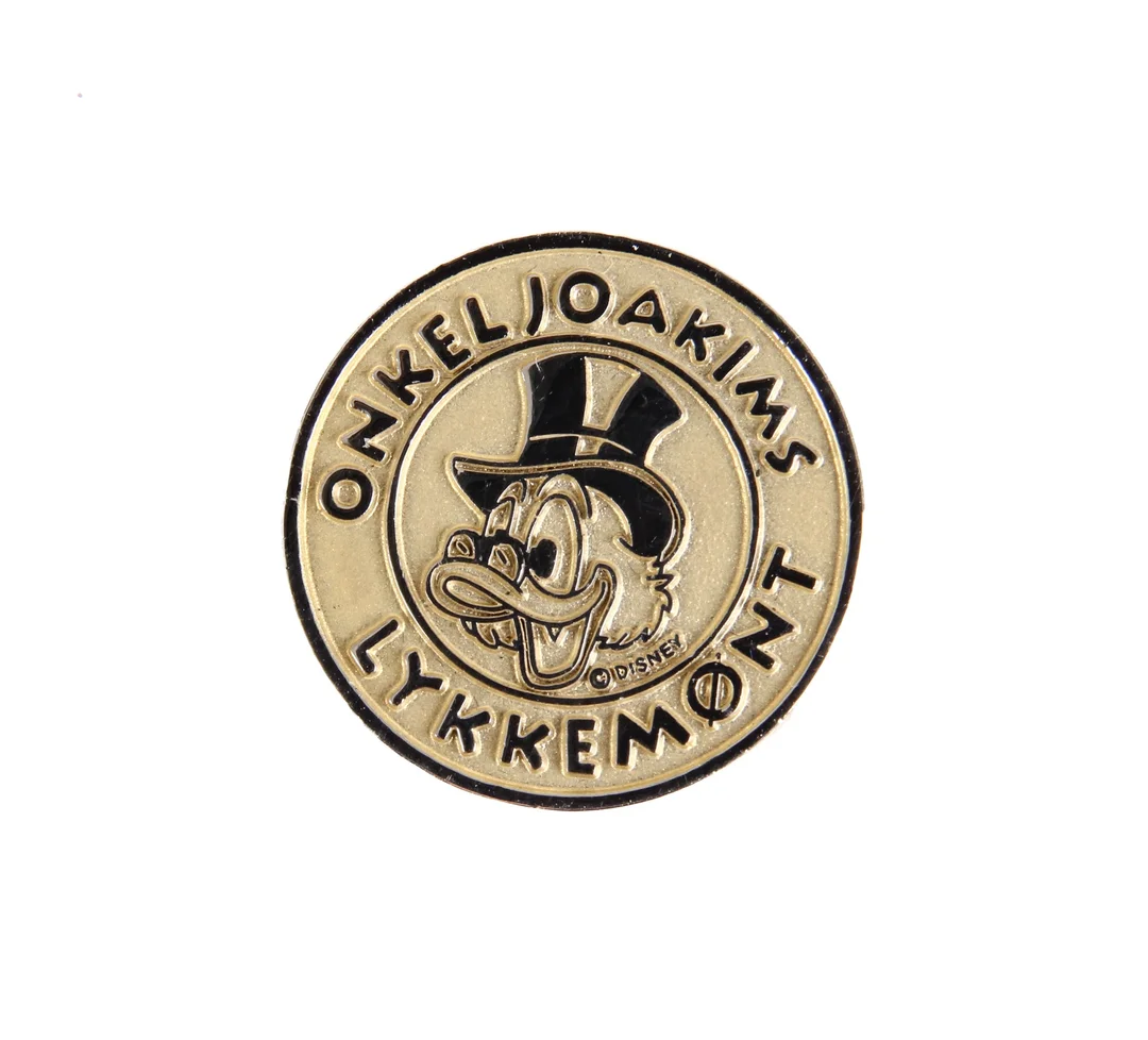 Uncle Joakim's lucky coin from Lommeanden no. 10, 1994 — Hobby and collectibles/Coins, notes and bars — Lauritz