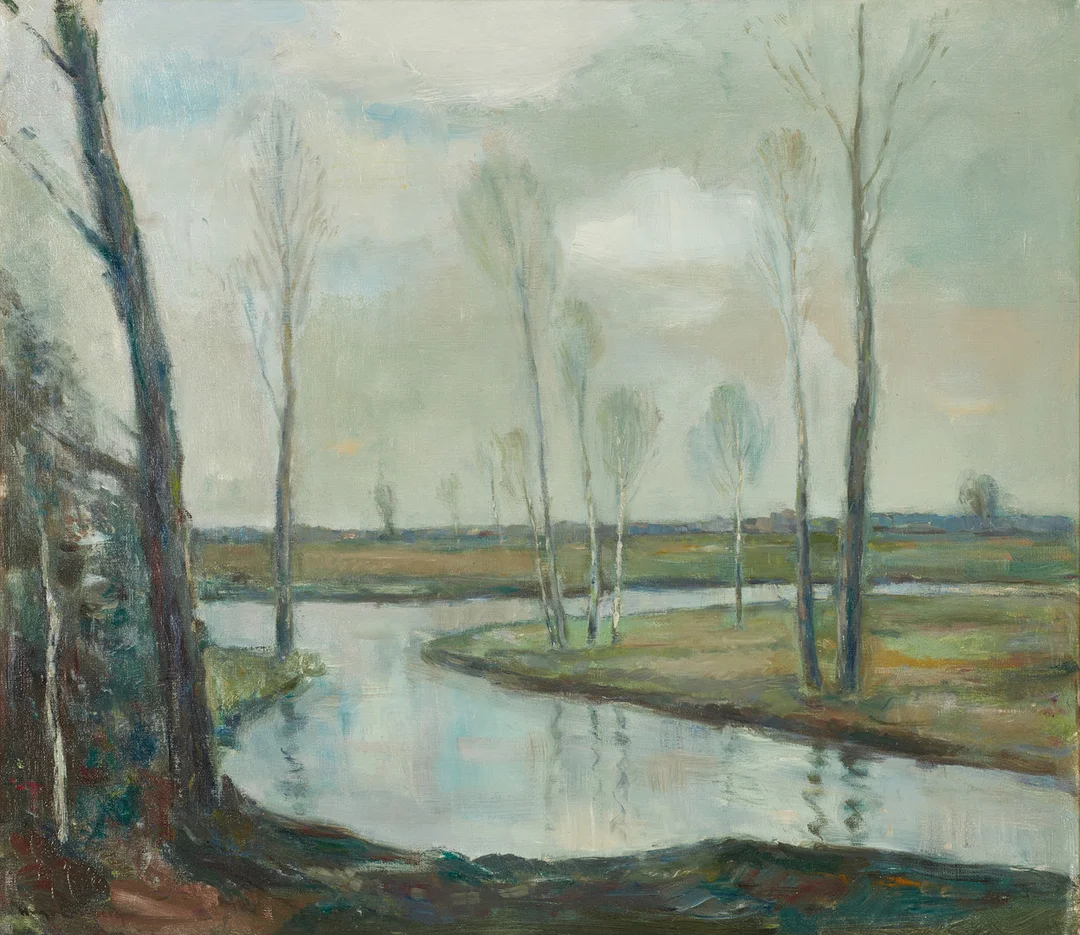 HUGO CARLBERG (Sverige, 1880-1943), Landskap, signerad, olja på duk. — Paintings — Crafoord Auktioner Stockholm