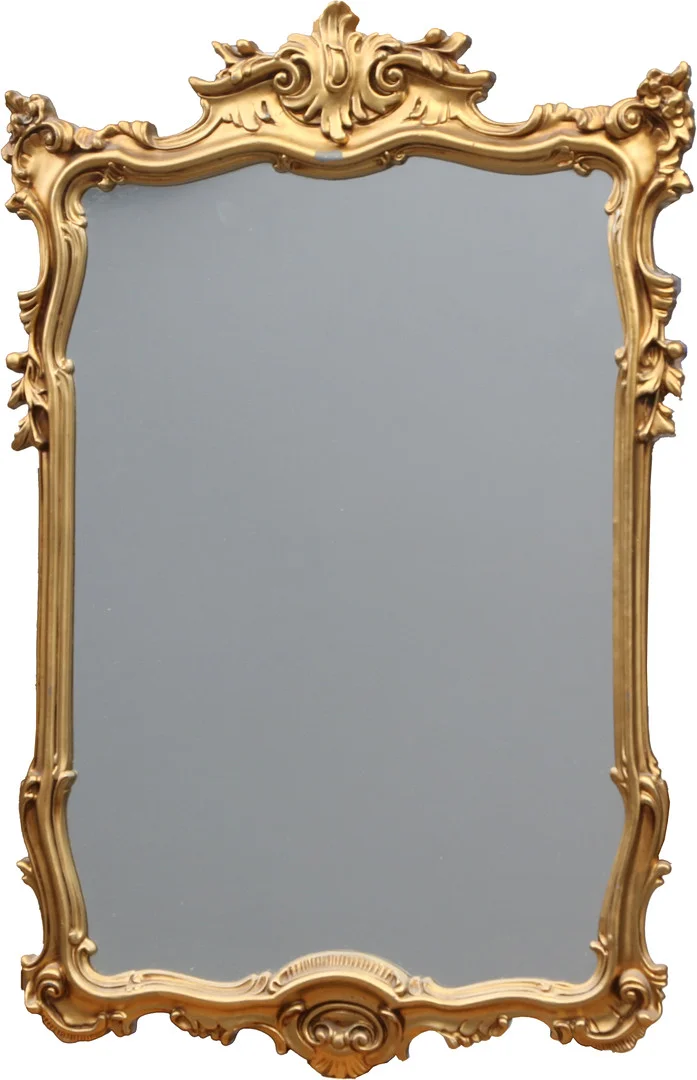 SPEGEL, med plastram, 1970-tal. — Mirrors — Kalmar Auktionsverk