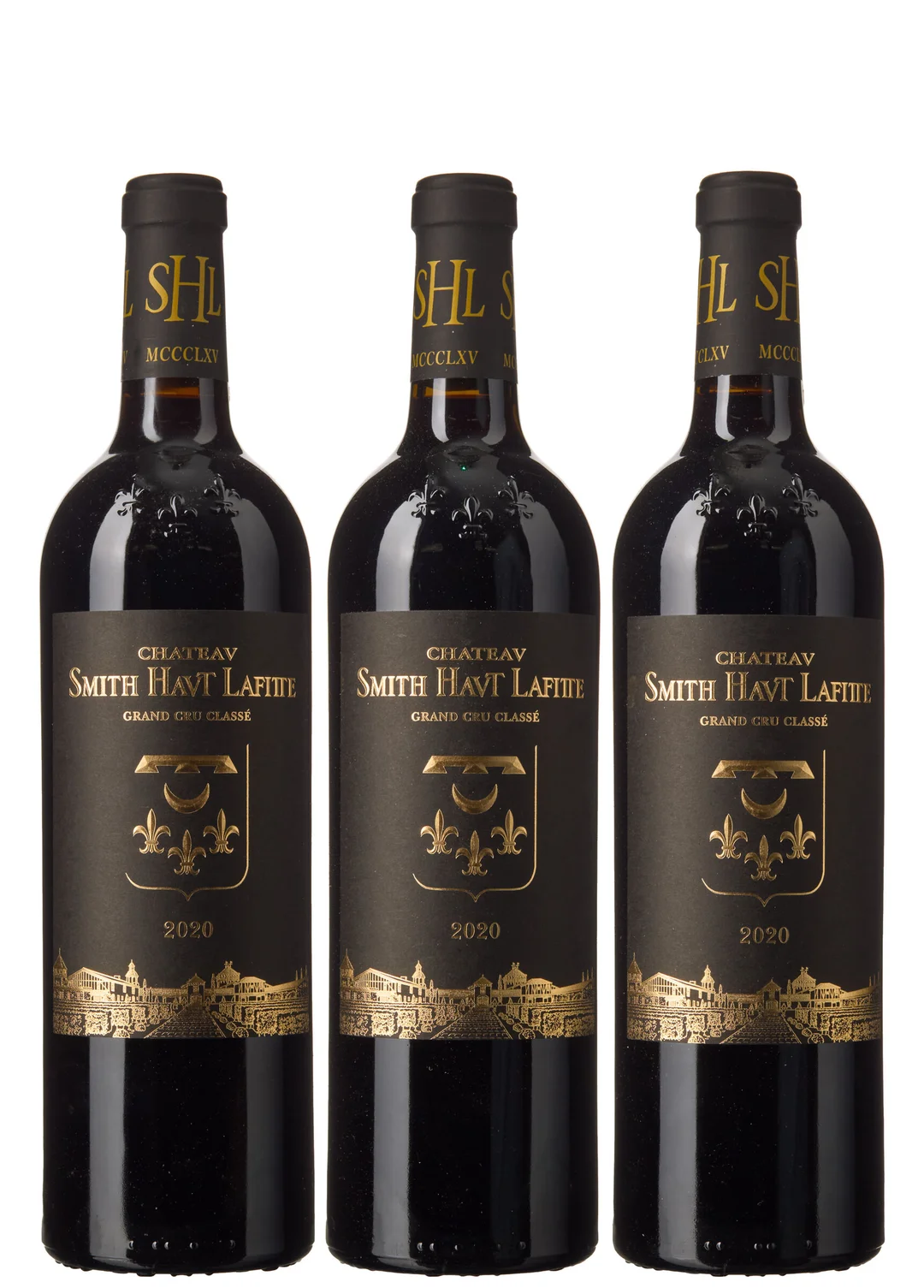 3 x Chateau Smith Haut Lafitte 2020 — 3 x Chateau Smith Haut Lafitte 2020 — Vin/Vin — Blomqvist