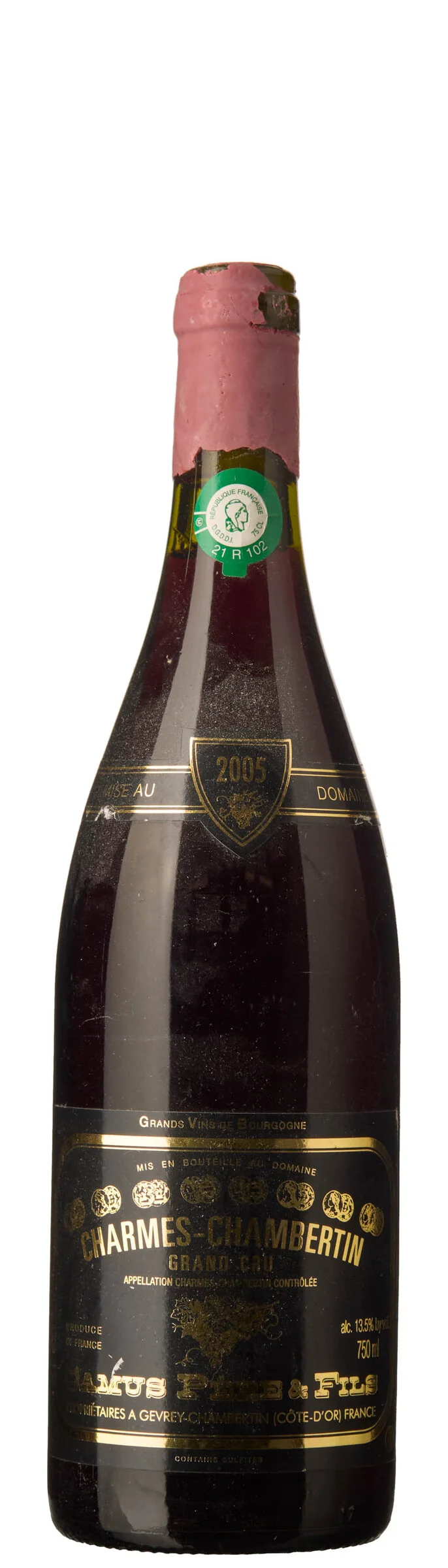 1 x Charmes-Chambertin Grand Cru 2005, Camus Pere & Fils — 1 x Charmes-Chambertin Grand Cru 2005, Camus Pere & Fils — Vin/Vin — Blomqvist