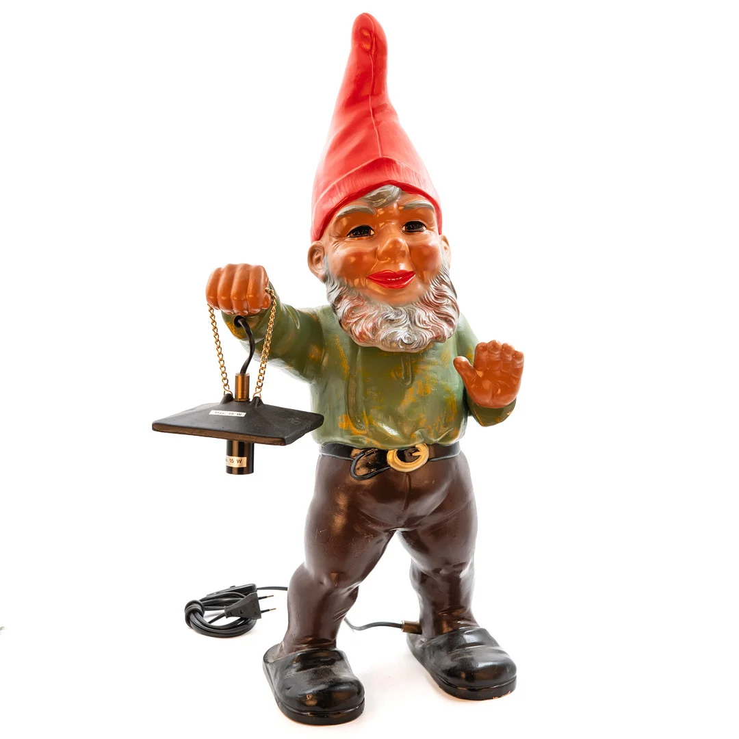 FIGURIN, Tomte, Heissner, keramik, 1900-tal. — Sculptures & Bronzes — Norrlands Auktionsverk