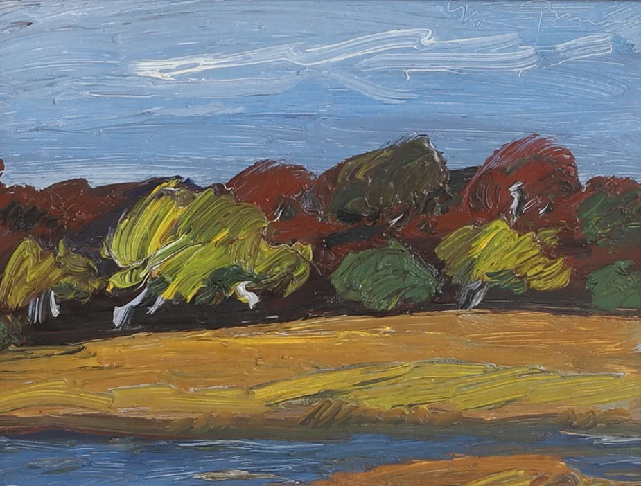 GÖRAN BRUNIUS. Olja på pannå, monogramsignerad GB. — Paintings — RA Auktionsverket Norrköping