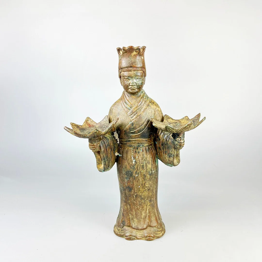 CHINESE BRONZE CANDLESTICK. — Bronzes — Chalkwell Auctions