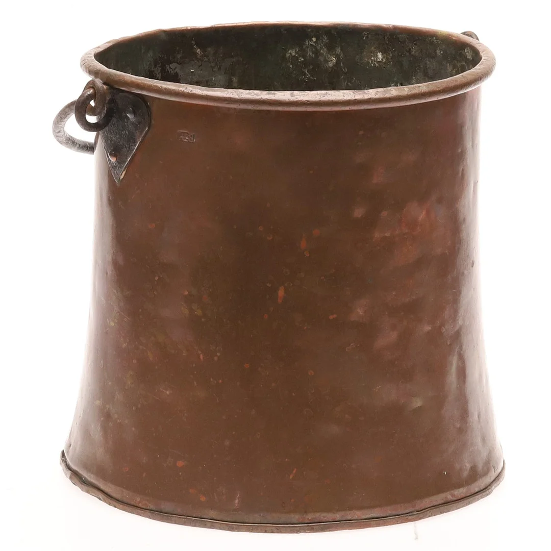 BUNKE, koppar, 1900-tal. — Pewter, Brass & Copper — Örebro Stadsauktioner