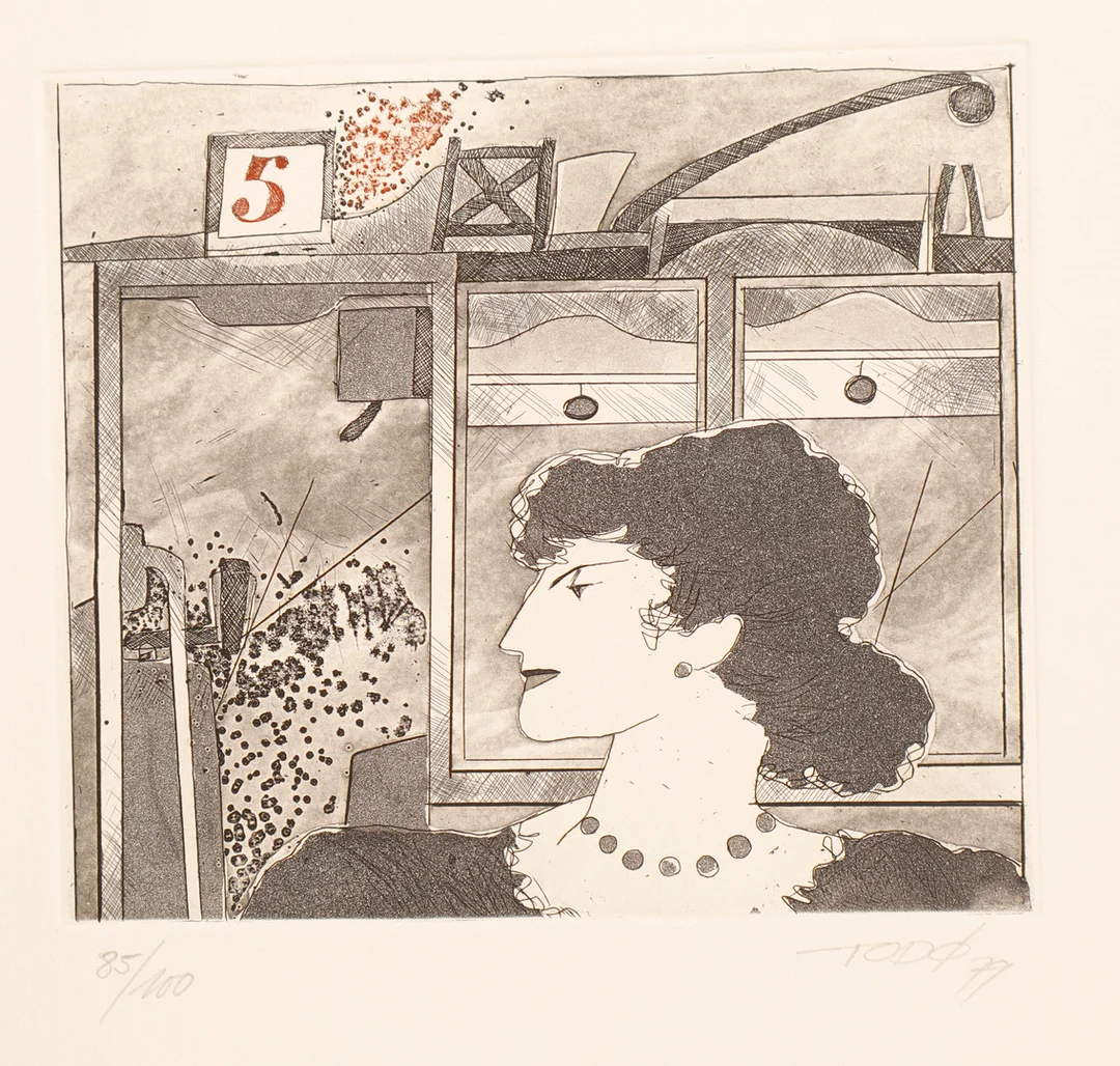 FRANCESC TODÓ. Sin título. — Engravings & Prints — Barcelona Auctions