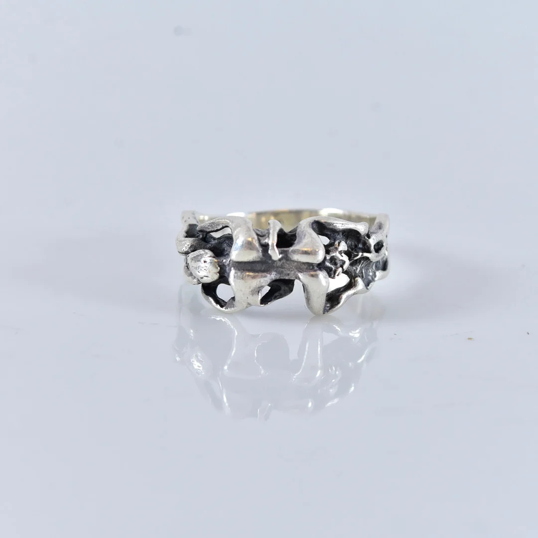 RING, sterlingsilver. — Rings — Halmstads Auktionskammare