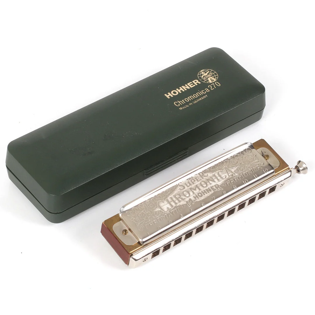 MUNSPEL, Hohner Chromonica 270, 1900-tal. — Musical instruments — Stadsauktion Sundsvall