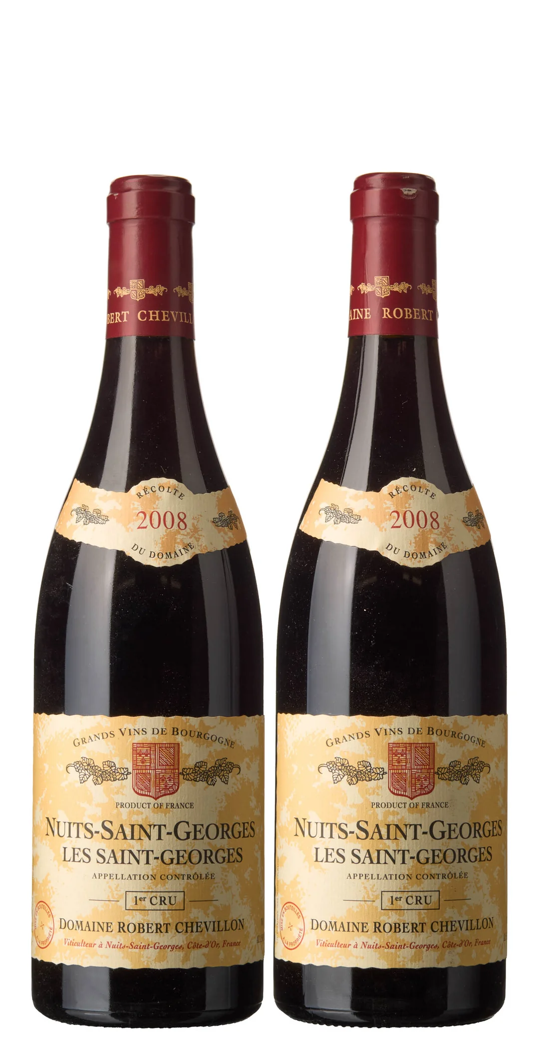2 x Nuits-Saint-Georges 1er Cru Les Saint-Georges 2008, Robert Chevillon — 2 x Nuits-Saint-Georges 1er Cru Les Saint-Georges 2008, Robert Chevillon — Vin/Vin — Blomqvist