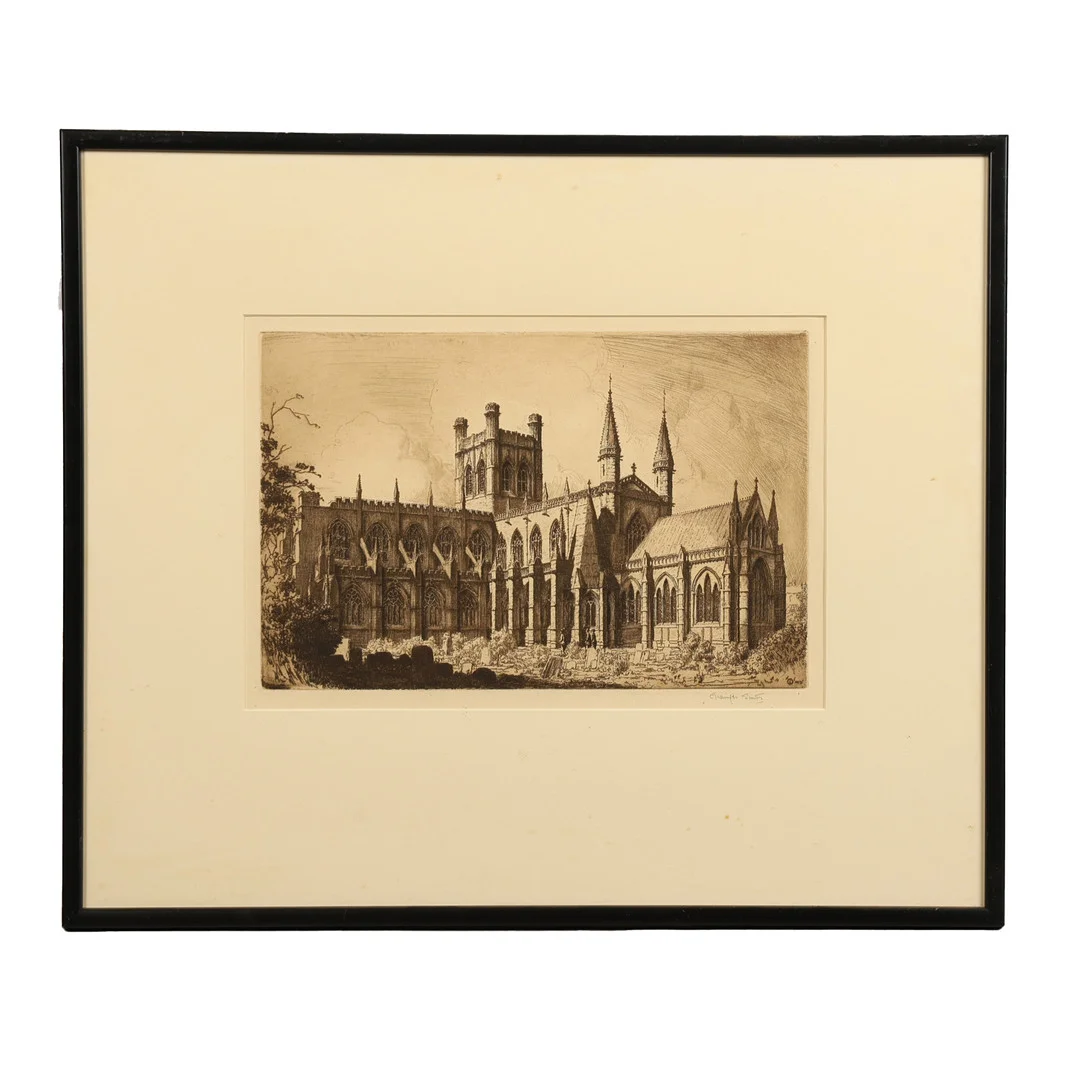 GRAINGER SMITH (1892-1961), PENCIL SIGNED ETCHING. — Engravings & Prints — Bishop & Miller