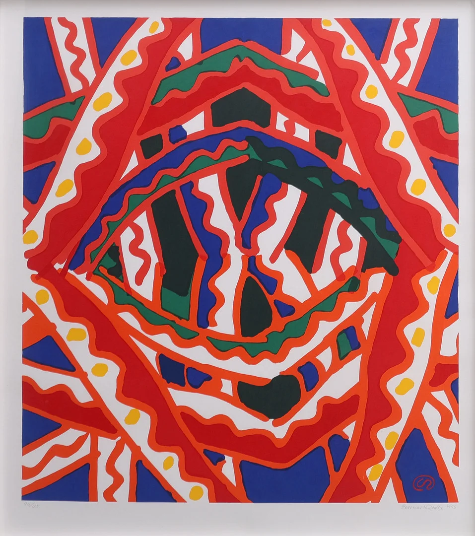 LENNART RODHE. Färglitografi, signerad 1995, 46/125. — Engravings & Prints — Crafoord Auktioner Lund